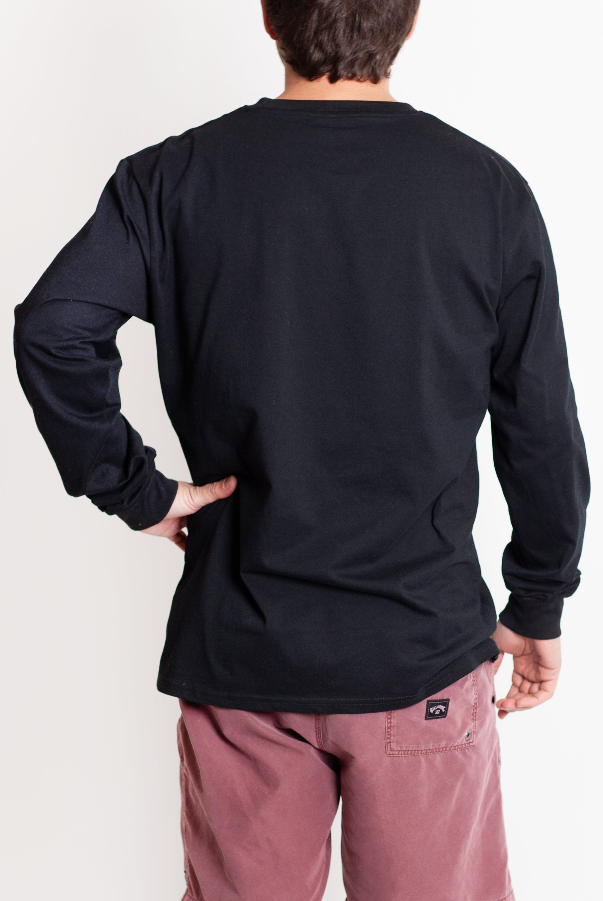 Polera Manga Larga Plain Black