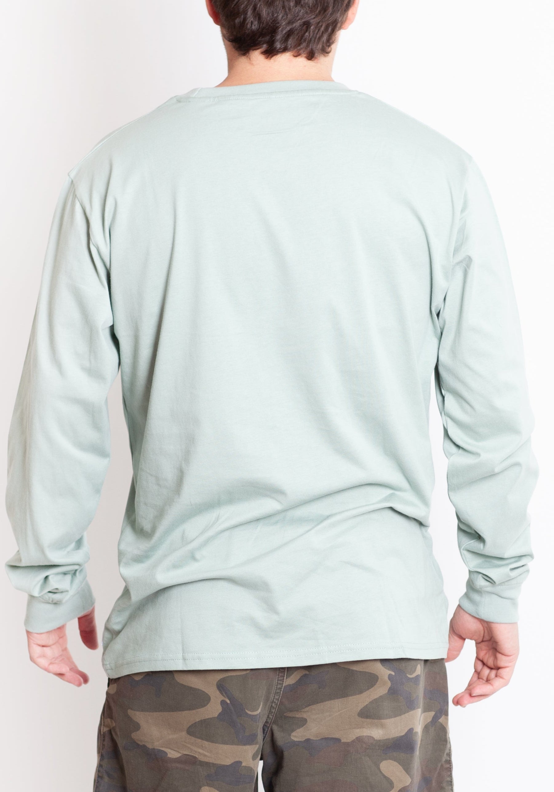 Polera Manga Larga Plain Olive